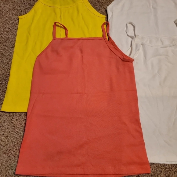 Fruit of the Loom 5 PC Girl Camis Tank Tops L - Picture 5 of 7
